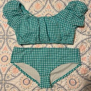 J Crew Gingham Bikini